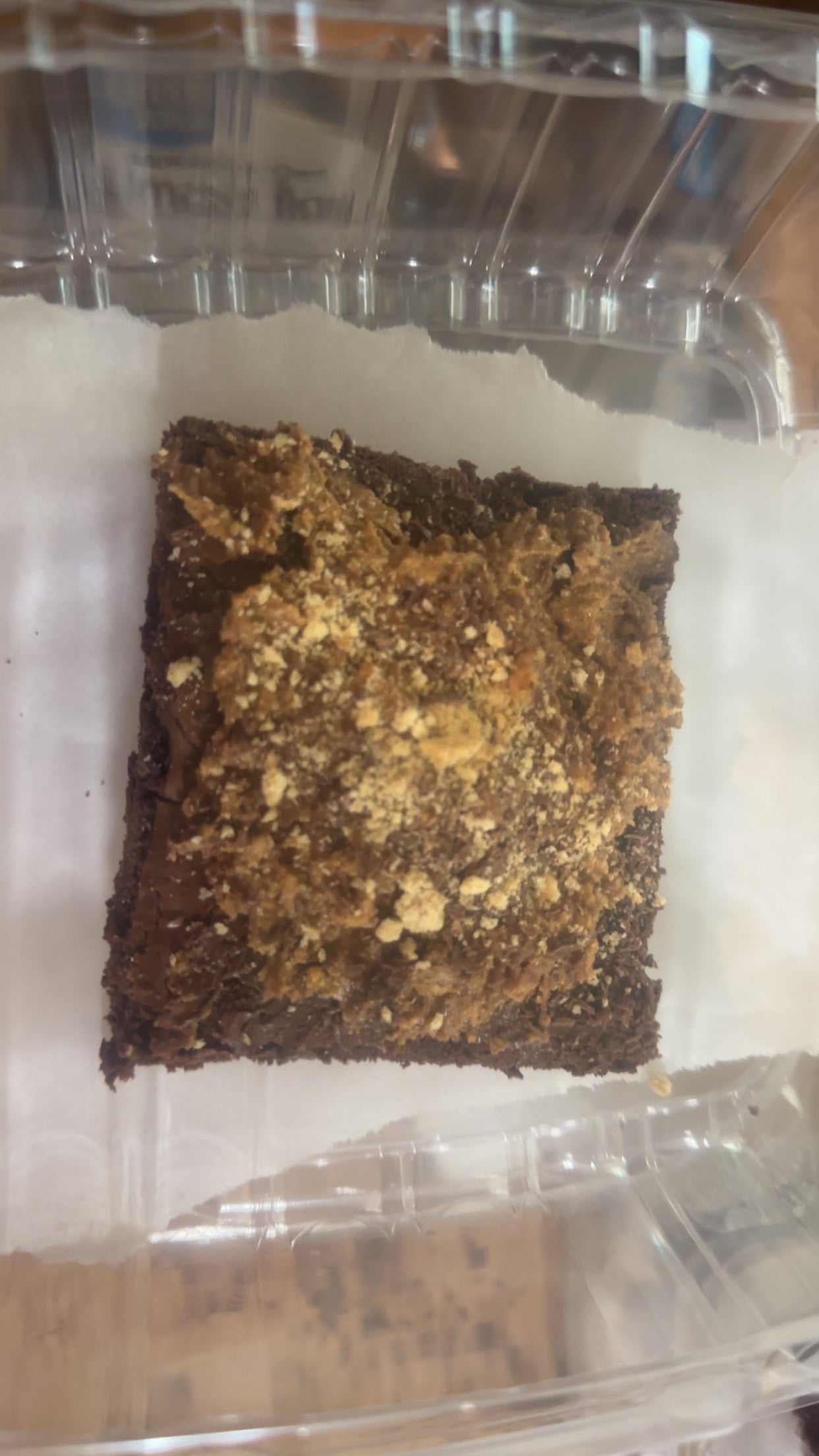 Cookie butter brownie