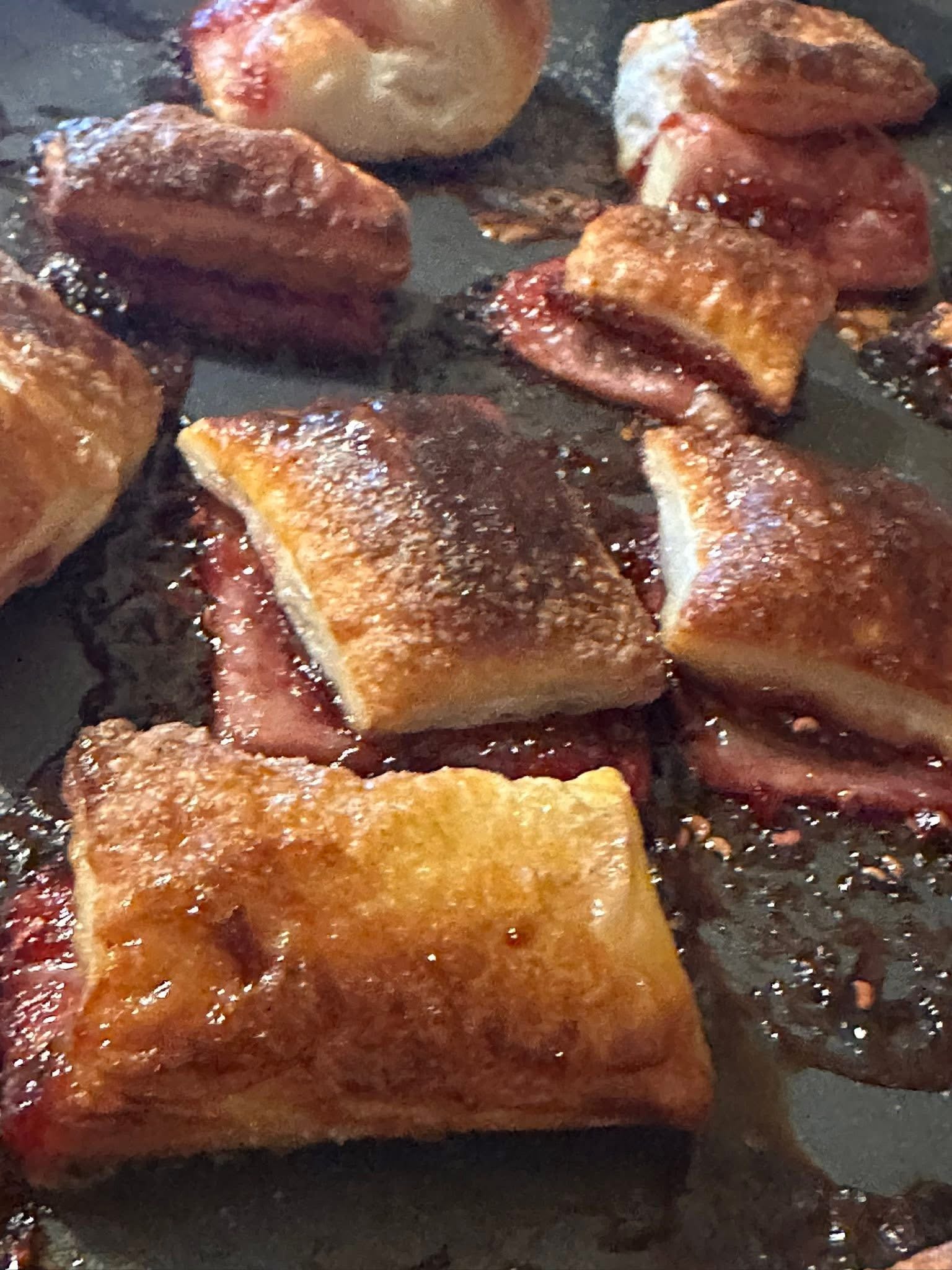 Home made mini pop tarts