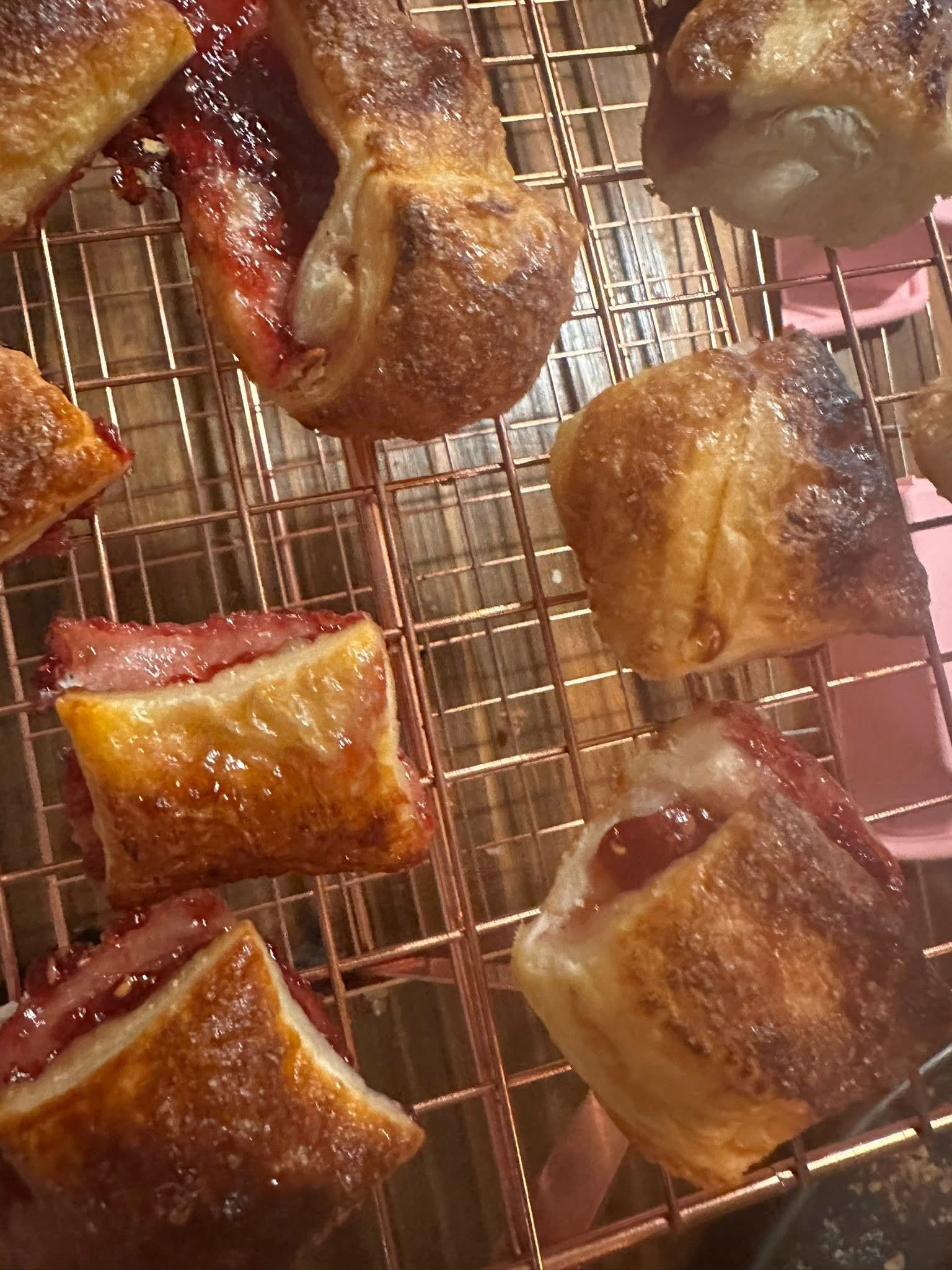 Home made mini pop tarts